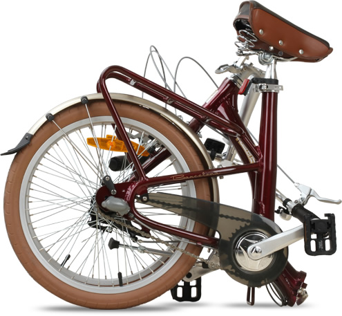BARCELONA Citizen Bike folded
