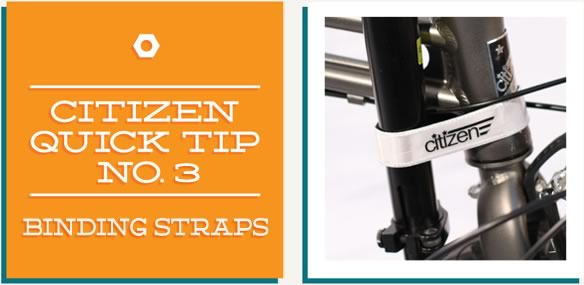 folding bike strap